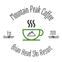 Mountain Peak Coffee Sign