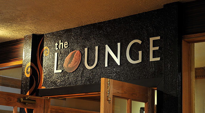Coffee Lounge sign