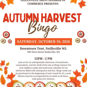 AUTUMN HARVEST BINGO