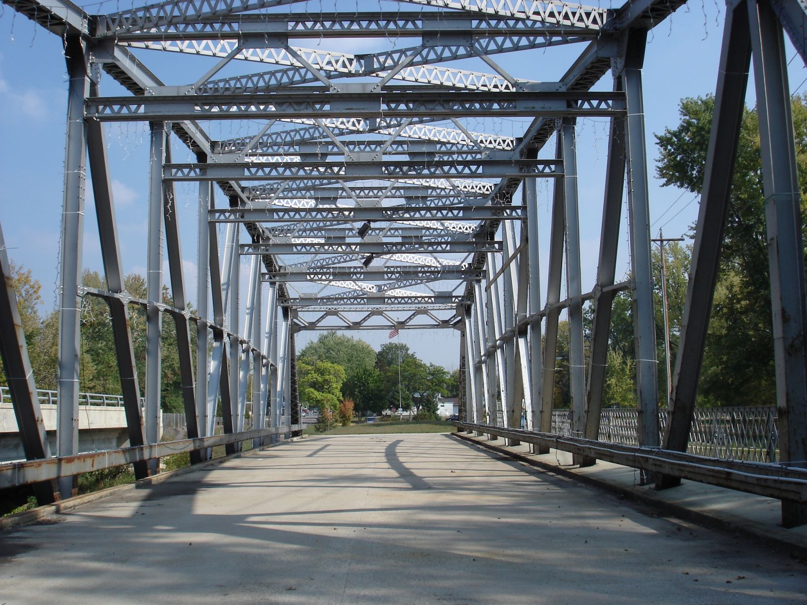 Historic Riverside Park bridge in Suring