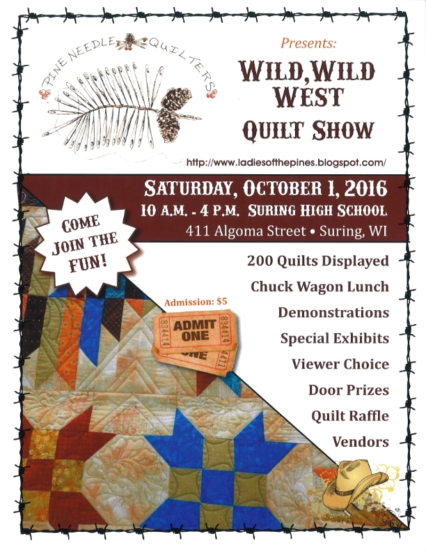 WILD, WILD WEST - Quilt Show