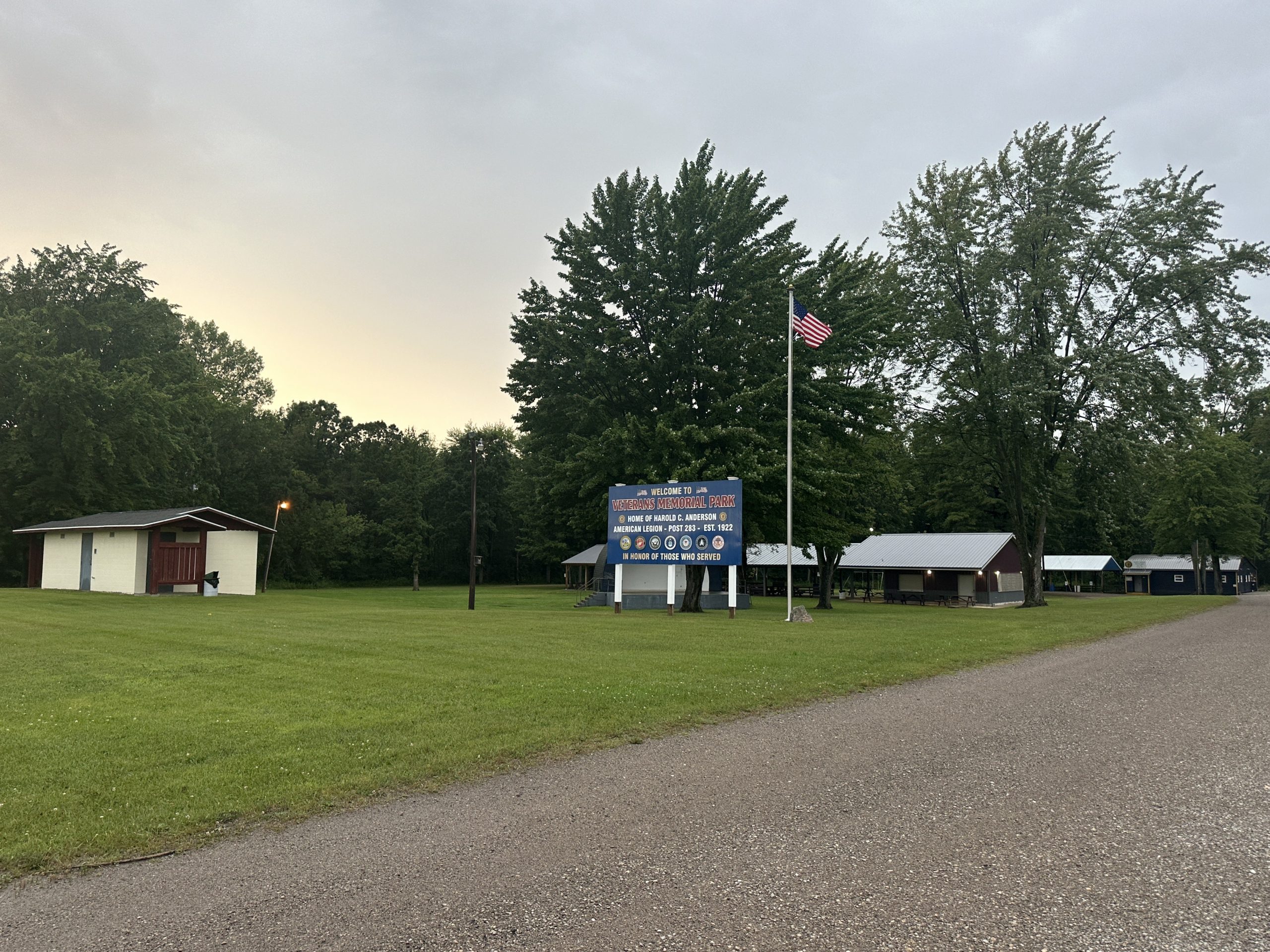 Veterans Memorial Park located in Suring, Wisconsin