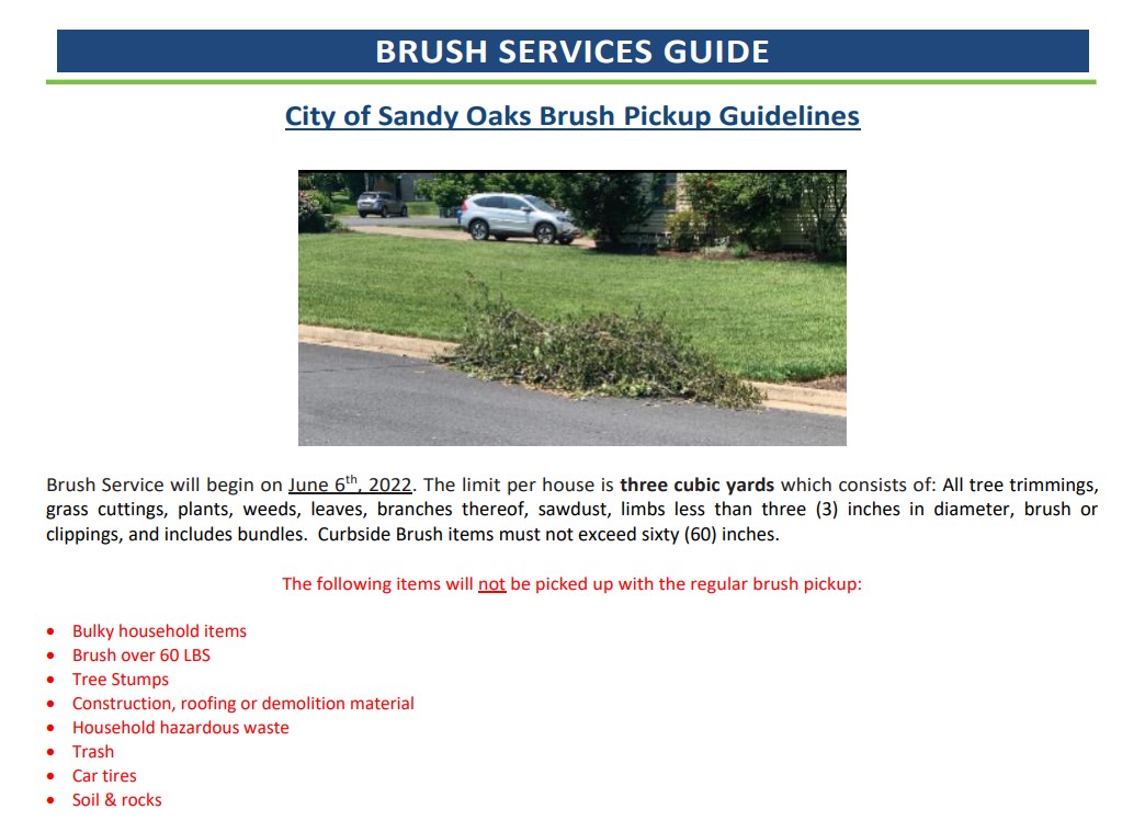 Brush Services Guide