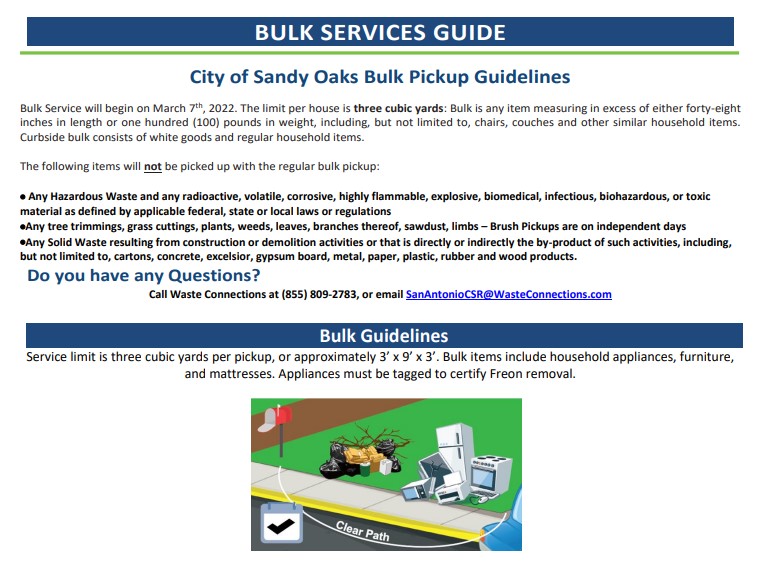 Bulk Services Guide