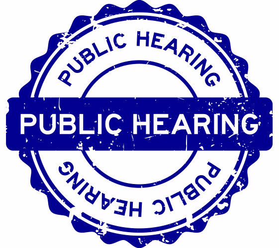 Local Laws 4-7 Public Hearing