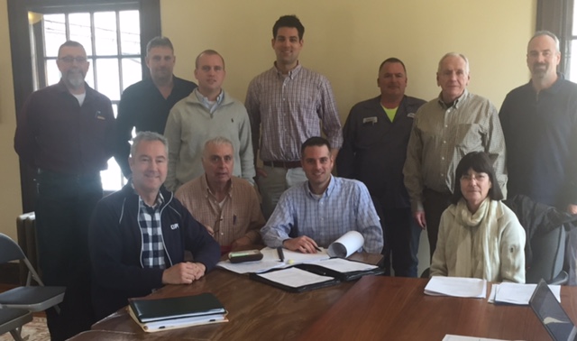 Preconstruction meeting was held on April 3, 2016