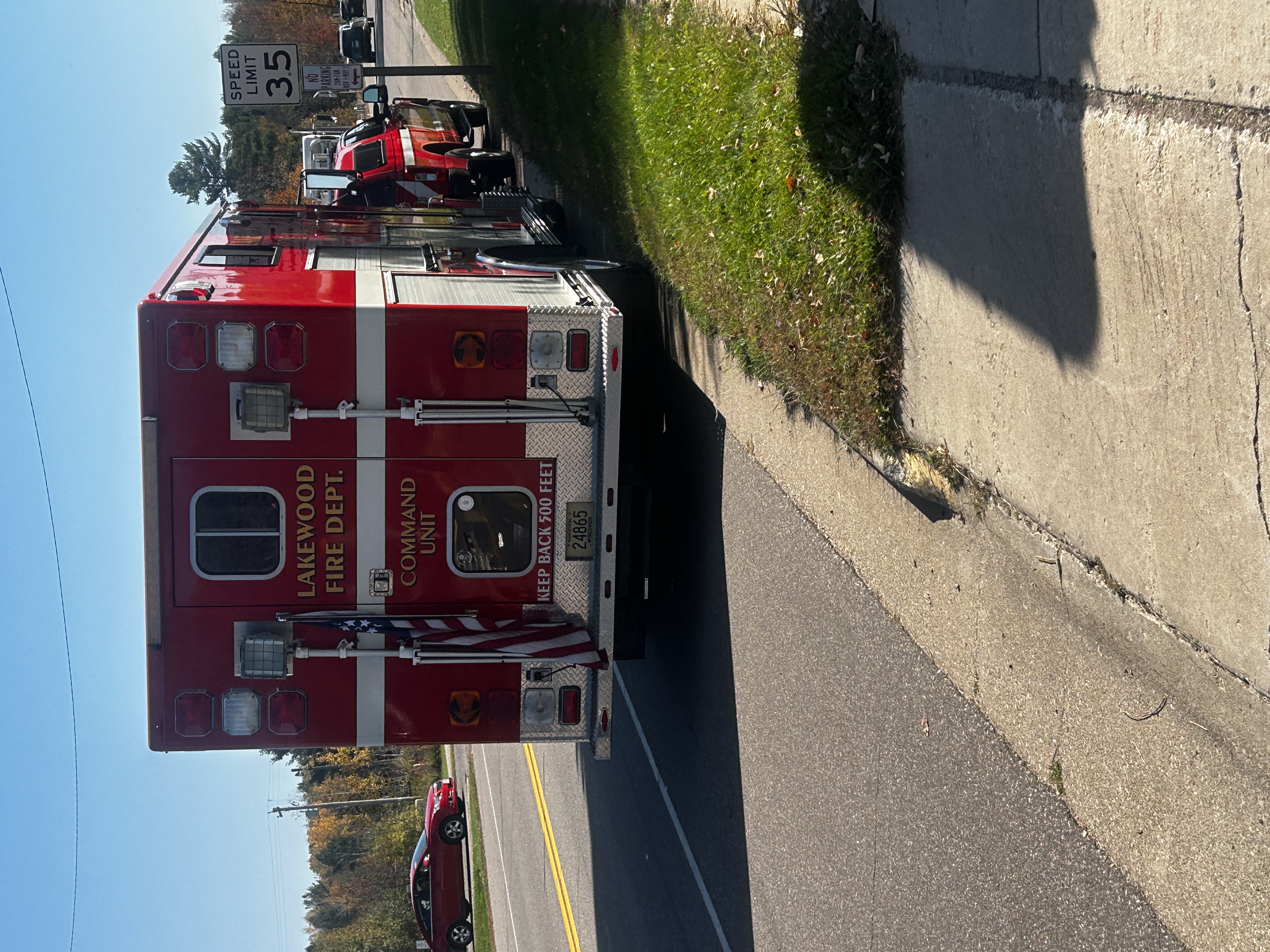 Fire fighter training