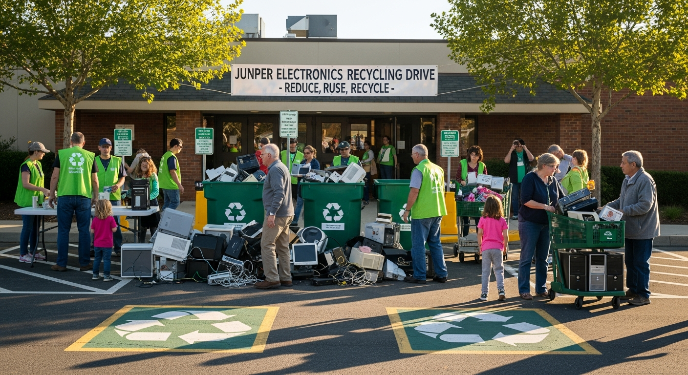 Join Us for Electronics Recycling Day in Juniper!