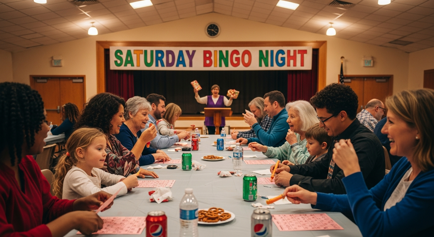 Join Us for Saturday Bingo Night!